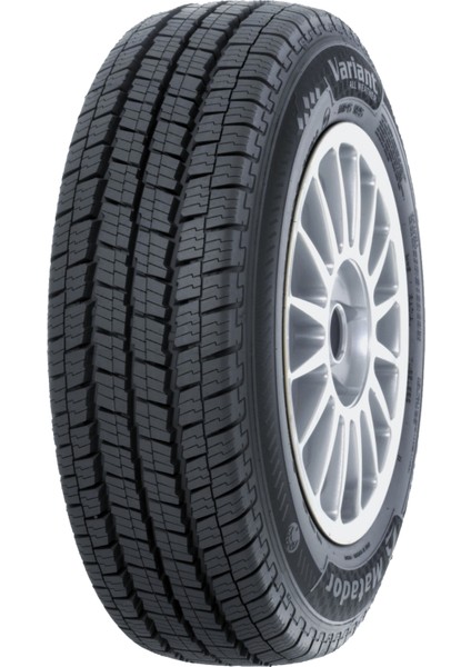 Matador 215/65 R16C 109/107R MPS125 Variantaw Hafif Ticari 4 Mevsim Lastiği (Üretim Yılı:2025)