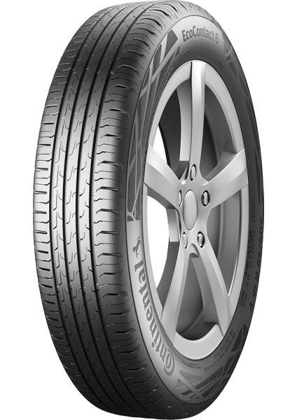 Continental 205/55 R17 91V Ecocontact 6 Oto Yaz Lastiği(Üretim Tarihi: 2025)