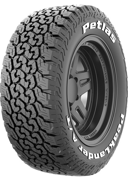 Petlas 265/60 R18 Tl 119/116S Peaklander A/t Oto 4 Mevsim Lastiği(Üretim Yılı: 2025)