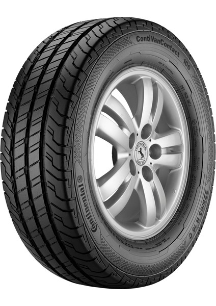 Continental 195/60R16C 99/97H Contivancontact 100 6pr Oto Yaz Lastiği (Üretim YILI:2025)