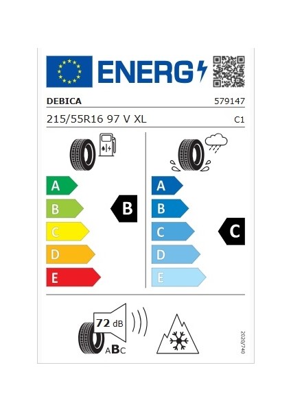 DebicaNavigator 3 215/55R16 97V Xl Otomobil 4 Mevsim Lastiği (Üretim Yılı: 2025)