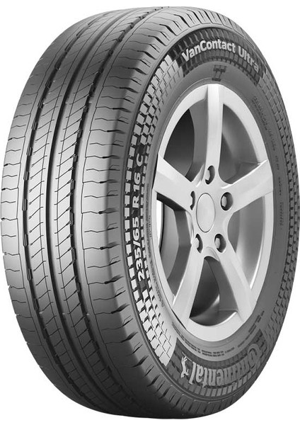 ContinentalVancontact Ultra 195/75R16C 107/105R 8pr Hafif Ticari Yaz Lastiği (Üretim YILI:2025)