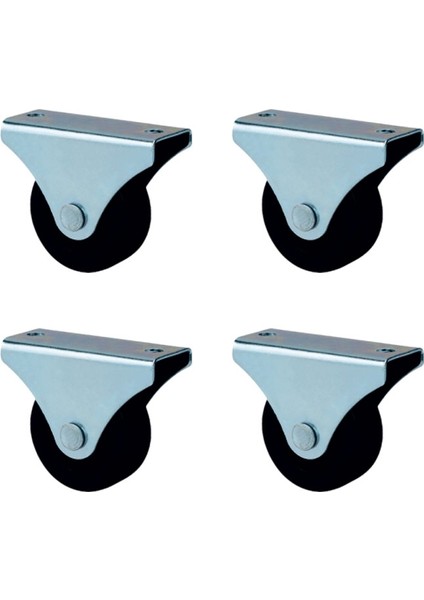 AyrStoreFurç Sabit Teker - 50MM - Siyah HKS230 - 4 Adet