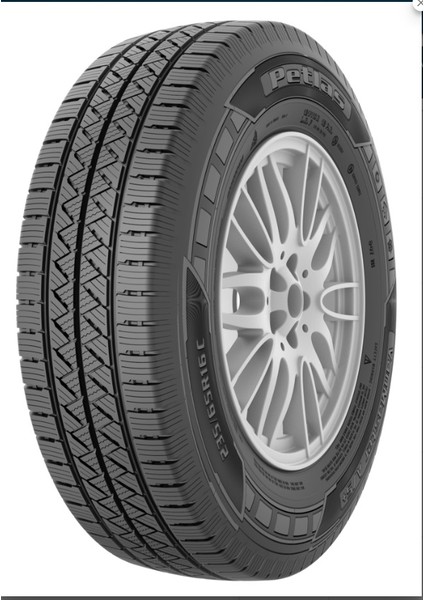 Petlas 215/70 R15 C Tl 109/107S 8pr Vanmaster + A/s Kamyonet Oto 4 Mevsim Lastiği (Üretim YILI:2026 )