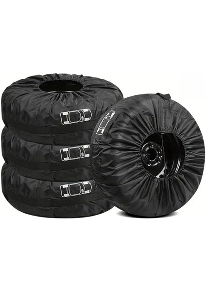 Oto Lastik Saklama Çantası 13 – 18 Inç Stepne Kılıfı Yaz Kış Lastiği Taşıma Çantası