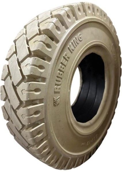 Rubber King140/55-9 Premium Forklift Beyaz Dolgu Lastik Sekmanlı Rubber Kıng 4.00E-9 (140559)