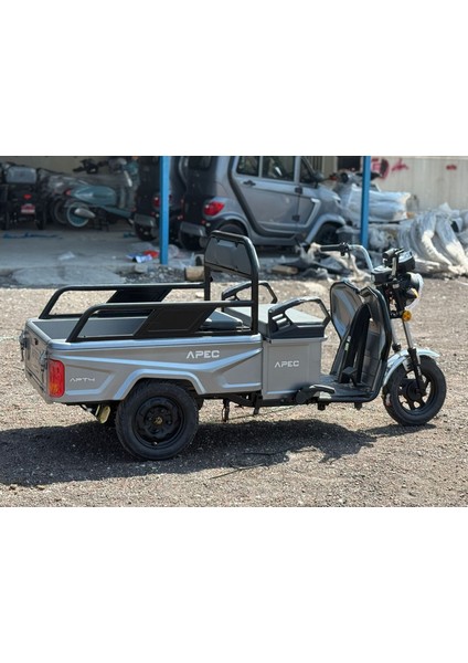 VoltaAPEC Apec Apt4 Üç Tekerlekli Elektrikli Motosiklet Yüksek Taşıma Kapasitesi ile