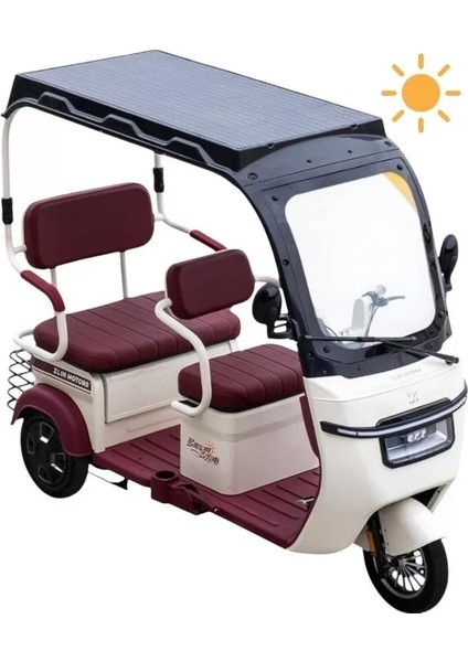 Zlin Motors- Troya Sun Güneş Enerjili Moped -2000 Watt