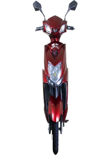 VoltaVs1 Kırmızı Elektrikli Motosiklet 150 Kg Taşıma Kapasitesi ve 2 Tekerlek ile 2023 Model