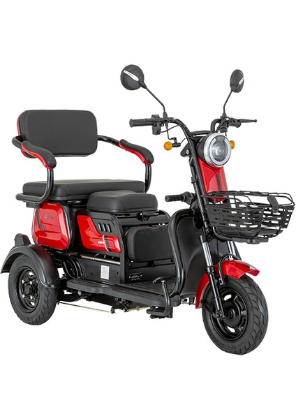 E-MonCapri Elektrikli 3 Teker Moped