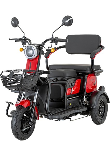 E-MonCapri Elektrikli 3 Teker Moped