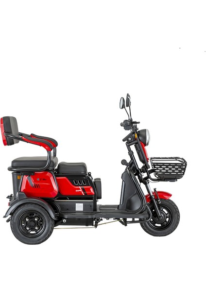 E-MonCapri Elektrikli 3 Teker Moped