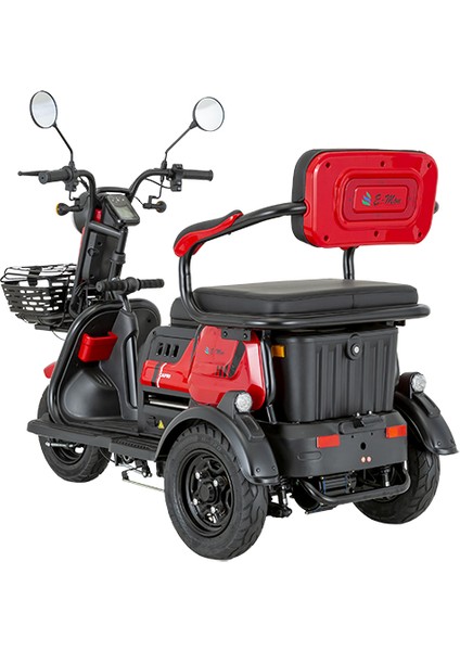E-MonCapri Elektrikli 3 Teker Moped