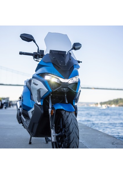 RevoltRsx7 Benzinli Motosiklet Lacivert Su Soğutmalı