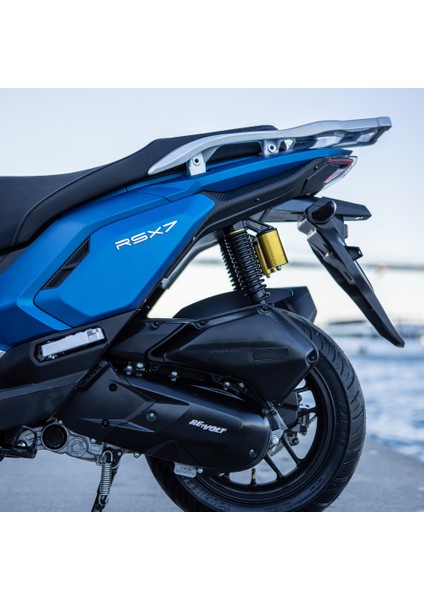 RevoltRsx7 Benzinli Motosiklet Lacivert Su Soğutmalı