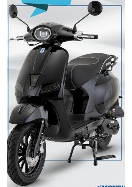 MondialMotosiklet Mondial 50 Wing Scooter Siyah