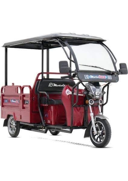 MotolüxMotolux Fayton 8200 Kabinli Üç Tekerlekli Elektrikli Motosiklet