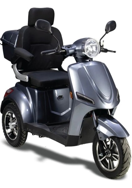 VoltaVm4 Neo Elektrikli Motosiklet 60V20AH Batarya ile 95 kg Taşıma Kapasitesi ve 3 Tekerlek