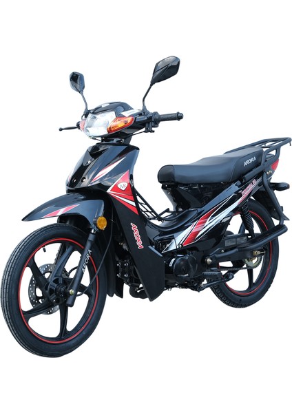 AroraFırtına 50 Cub Motosiklet Siyah
