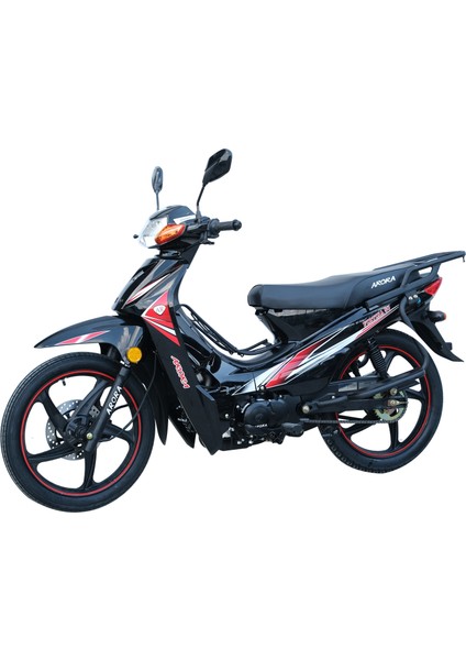 AroraFırtına 50 Cub Motosiklet Siyah