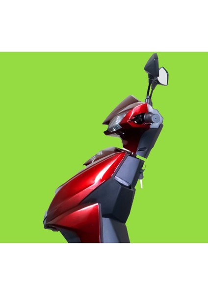 VoltaVs1 Elektrikli Moped 5 Akülü Kırmızı 2024